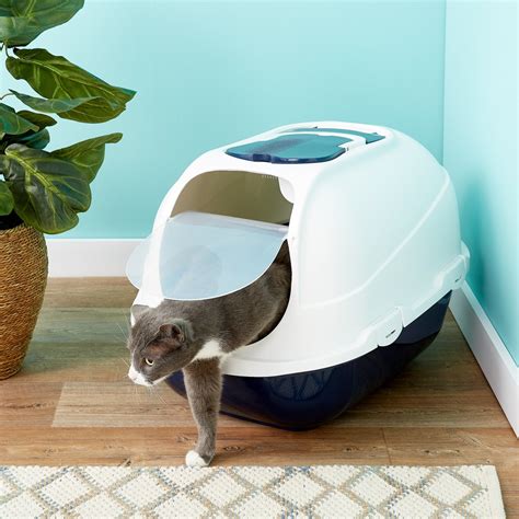 electric litter box for multiple cats|extra large covered litter boxes.